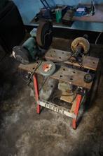 Werkbank met slijpsteen, Doe-het-zelf en Bouw, Ophalen, Gebruikt, Werkbankslijpmachine