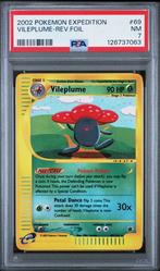 Pokemon Expedition Base Reverse Foil Vileplume PSA 7 WOTC, Verzenden, Nieuw, Losse kaart, Foil