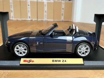 BMW Z4 Roadster 2003-2009 E85 blauw 1:18 cabrio cabriolet beschikbaar voor biedingen