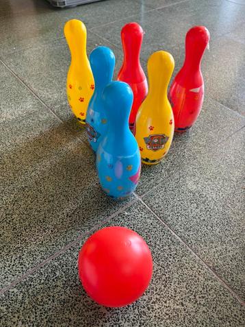 Paw patrol bowlingset, Enlèvement, Comme neuf, Construction