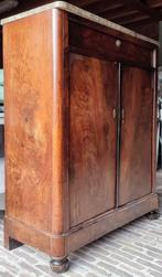 Mahoniehouten kast te koop, Huis en Inrichting, Gebruikt, Met deur(en), 50 tot 100 cm, 25 tot 50 cm