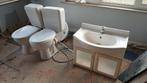2wc complets et meuble lavabo, Jardin & Terrasse, Ensembles de jardin, Enlèvement