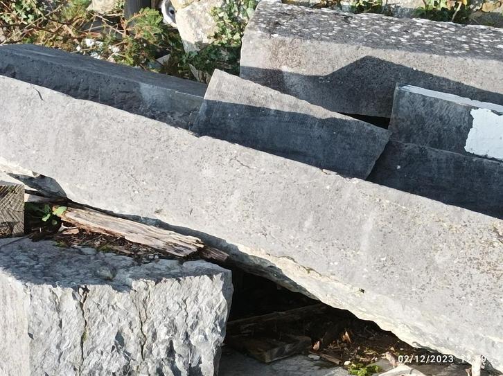 OUDE BLAUWE RECUPSTENEN, Doe-het-zelf en Bouw, Overige Doe-Het-Zelf en Bouw, Gebruikt, Ophalen