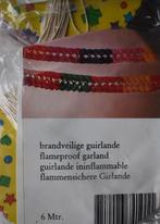 Guirlande / draaislinger brandveilig, 6 M, 6 stuks - NIEUW, Hobby & Loisirs créatifs, Articles de fête, Enlèvement ou Envoi, Article de fête