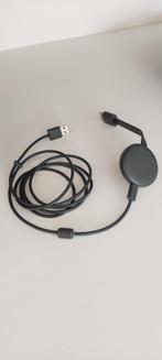 Chromecast met HDMI 3de generatie, Audio, Tv en Foto, Mediaspelers, Ophalen, Zo goed als nieuw, HDMI