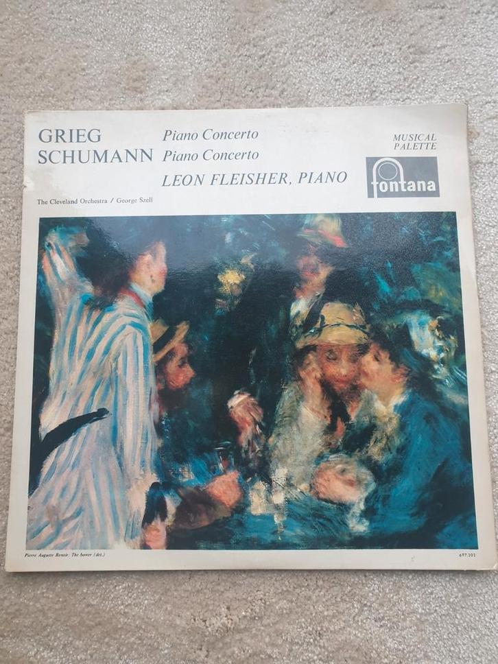 Leon Fleisher: Grieg / Schumann

(NM / VG+), Cd's en Dvd's, Vinyl | Klassiek, Zo goed als nieuw, Ophalen of Verzenden