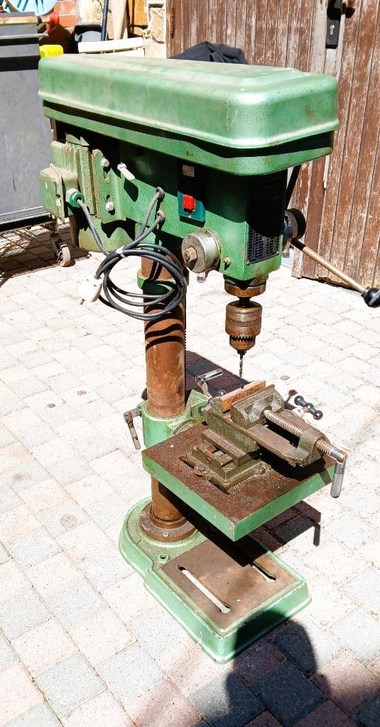 foreuse a colonne établi, a colonne, atelier, Hobby en Vrije tijd, Knutselen, Gebruikt, Materiaal, Ophalen