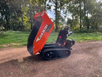 Dumper sur chenilles Cormidi C6 50RI à essence 2014 disponible aux enchères