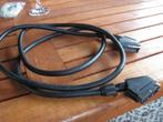 Kabel scart van 1,75 m., Audio, Tv en Foto, Audiokabels en Televisiekabels, Ophalen of Verzenden, Zo goed als nieuw, Minder dan 2 meter