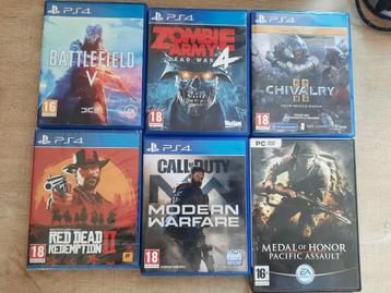 PS4 games en Pc game, Online, Shooter, Comme neuf, À partir de 16 ans