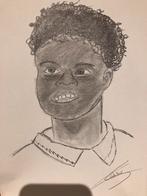 Voetballer Saka, Antiek en Kunst, Ophalen of Verzenden