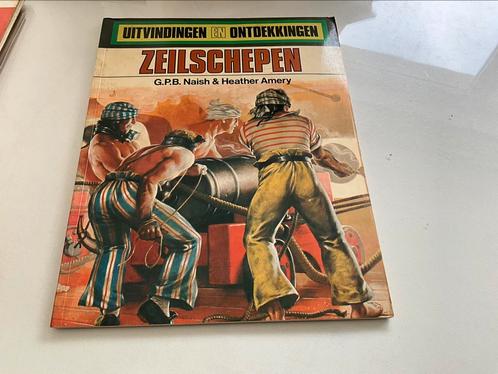 Strip Uitvindingen en Ontdekkingen Zeilschepen, Boeken, Stripverhalen, Zo goed als nieuw, Ophalen of Verzenden