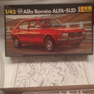 HELLER kit 1/43 ALFASUD nr.182*BODY PAINTED*VINTAGE* beschikbaar voor biedingen