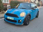 MINI COOPER R56 1.6 BENZINE. GEKEURD VOOR VERKOOP 6400 EURO, Auto's, Start-stop-systeem, 4 zetels, Blauw, Leder