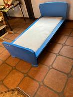 Peuterbed IKEA Mamutt blauw, Ophalen, 85 tot 100 cm, Gebruikt, Matras