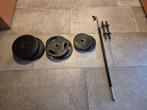 Halterset 30kg, Sport en Fitness, Ophalen, Zo goed als nieuw, Halterset