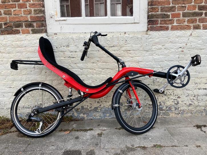 Ligfiets Challenge Hurricane Sport, Fietsen en Brommers, Fietsen | Ligfietsen, Zo goed als nieuw, Challenge, Bovenstuur, Ophalen