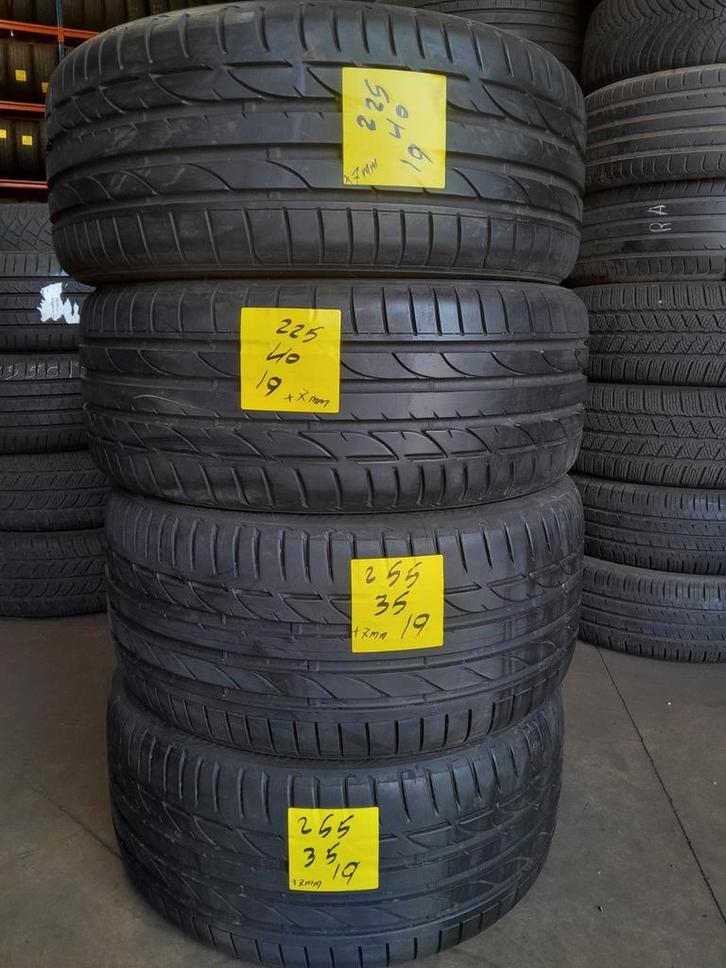 2254019 2553519 255/35R19 225/40R19 zomer demo +7mm, Auto-onderdelen, Besturing, Audi, BMW, Citroën, Daihatsu, Fiat, Ford, Honda