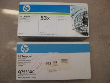 HP toners Q7553X (HP 53X) HP M2727mfp-P2014-P2015 serie