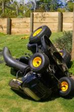 Tractormaaier in alle staat, Tuin en Terras, Zitmaaiers, Ophalen, Gebruikt, Mulchfunctie, 120 cm of meer