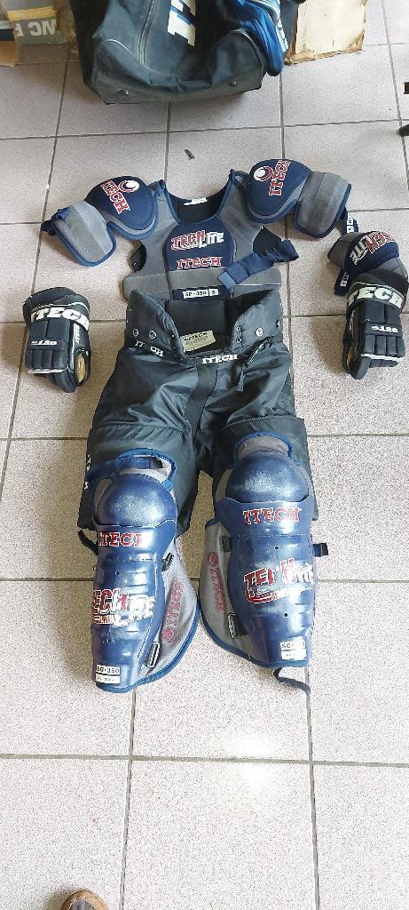 full ijshockey set, Sports & Fitness, Hockey sur glace, Utilisé, Protection, Enlèvement