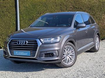 Audi Q7 e-tron - S-line - Opendak - headup (bj 2018) beschikbaar voor biedingen