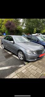 Mercedes E220 Blue Effiecency, Auto's, Euro 5, Zwart, Leder en Stof, 5 deurs