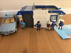 Playmobil station police transportable avec voiture volvo, Utilisé