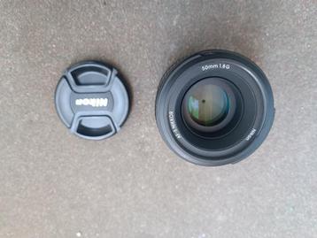 Nikon AF-S Nikkor 50mm F1.8G lens beschikbaar voor biedingen
