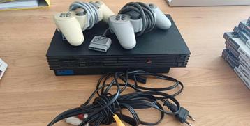 Playstation 2 + 2 controlers, dvd speler beschikbaar voor biedingen