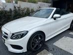 Mercede-Benz C200 cabrio -AMG Line - Top conditie !, Auto's, Automaat, Achterwielaandrijving, Cabriolet, Wit