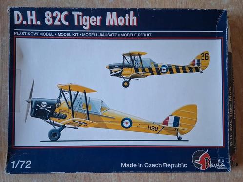 D.H. 82C Tiger Moth, Pavla-modellen 1/72, Hobby en Vrije tijd, Modelbouw | Vliegtuigen en Helikopters, Nieuw, Vliegtuig, 1:72 tot 1:144