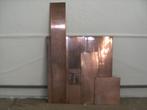 Koperen platen (rood elektrolytisch koper)  4mm dikte, Ophalen, Nieuw