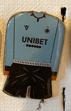 Pin tshirt club Bruges Brugge unibet, Comme neuf, Sport, Enlèvement ou Envoi, Insigne ou Pin's