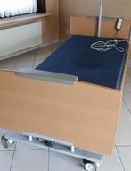 elektrisch 1persoonsbed, Huis en Inrichting, Ophalen, Gebruikt, Eenpersoons, Beige