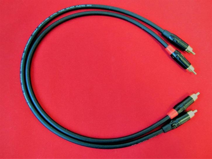 Interlink / interconnect XKE kabels van topkwaliteit., Audio, Tv en Foto, Audiokabels en Televisiekabels, Nieuw, Interlink-kabel