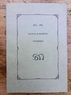 Livre Nandrin 150 ans Ecole Saint-Martin 1933-1983, Utilisé, Ecole St Martin Nandrin, Enlèvement ou Envoi, 20e siècle ou après