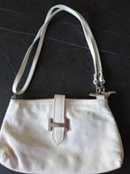Kleine witte leren tas voor dames. Negen., Ophalen of Verzenden, Nieuw, Wit, Schoudertasje
