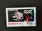 Roemenie 2001 - sterrenbeeld waterman, Postzegels en Munten, Ophalen of Verzenden, Gestempeld