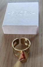 exclusieve ring uit Zweden, IJzer of Staal, 19 tot 20, Ophalen of Verzenden, Zo goed als nieuw