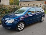 VW Polo 1.2i United Airco PDC Cruise, Auto's, Volkswagen, Voorwielaandrijving, Zwart, Blauw, 1198 cc