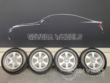 17” originele Volvo XC60 ‘Segin’ velgen + winterbanden 5x108, Auto-onderdelen, Banden en Velgen, Gebruikt, Banden en Velgen, 17 inch