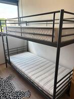 Stapelbed metaal, Huis en Inrichting, Ophalen, Gebruikt, 90 cm, Eenpersoons
