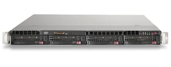 SuperMicro CSE-815 X10DRW-i, Computers en Software, Servers, Refurbished, 2 tot 3 Ghz, 64 GB, Hot swappable onderdelen, Ophalen of Verzenden