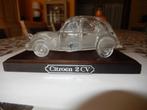 Voiture miniature 2 CV en verre, Hobby en Vrije tijd, Modelbouw | Auto's en Voertuigen, Ophalen of Verzenden, Zo goed als nieuw
