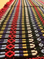 Grand foulard woonkleed plaid geweven strepen Andes 106/146, Enlèvement ou Envoi