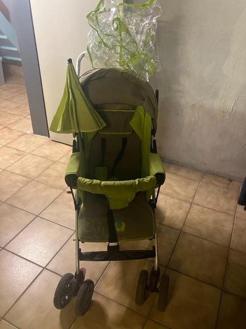 buggy, Kinderen en Baby's, Buggy's, Gebruikt, Overige merken, Regenhoes, Verstelbare rugleuning, Voetenzak, Zonnekap, Ophalen