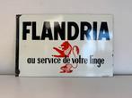 FLANDRIA oud emaille reclamebord, Antiek en Kunst, Ophalen of Verzenden