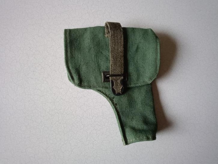 Canvas holster Franse Mac 1950, Verzamelen, Militaria | Algemeen, Landmacht, Overige typen, Ophalen of Verzenden