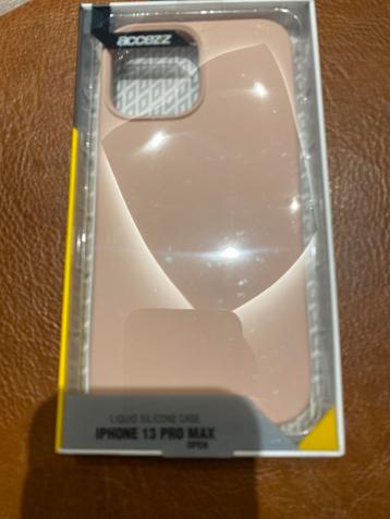 iPhone 13 Pro Max hoesje silicone PINK beschikbaar voor biedingen